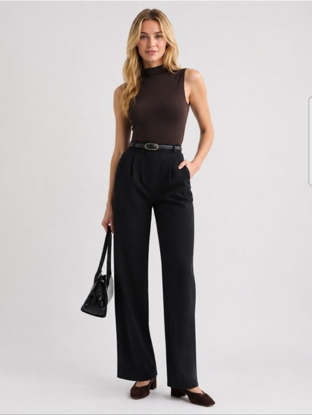 Abercrombie & Fitch Sloane Tailored Wide Leg Pant Size 30/10S